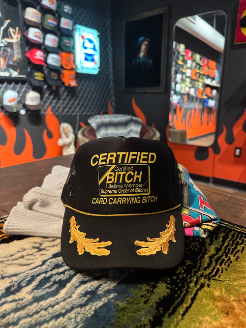 Certified Bitch Cap